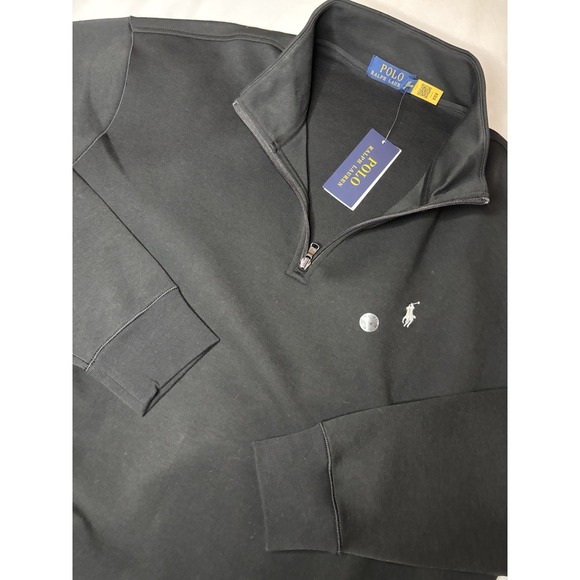 Polo Ralph Lauren Luxury Jersey 1/4 Zip Pullover Sweater Big & Tall 1XB NWT $125